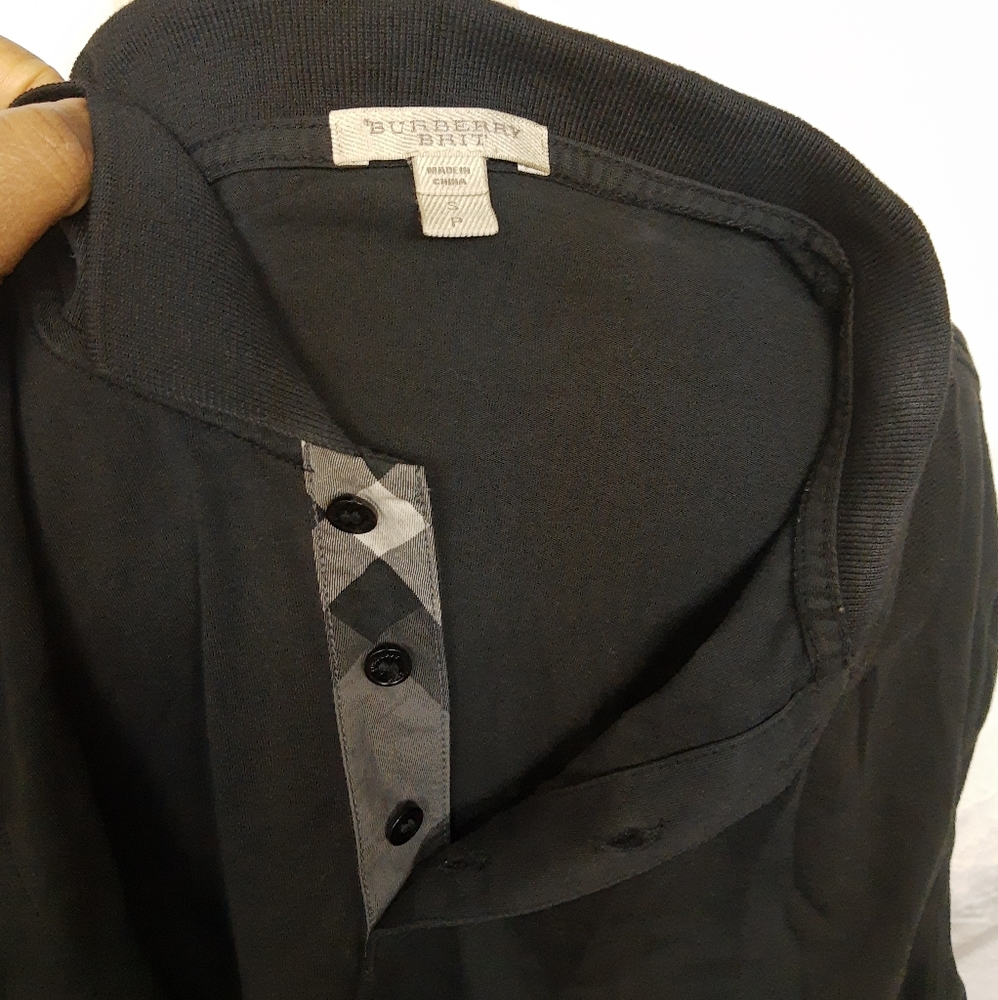 Burberry Brit Black Cotton Shirt - Picture 3 of 5